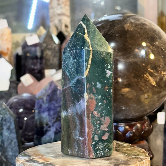 🔥SALE🔥 Ocean Jasper Crystal Tower! - Picture 6 of 6